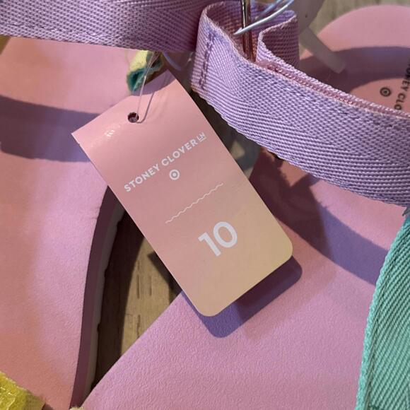 Stoney Clover X Target Multicolor Sandals Size 10 Women’s NWT - Picture 3 of 5